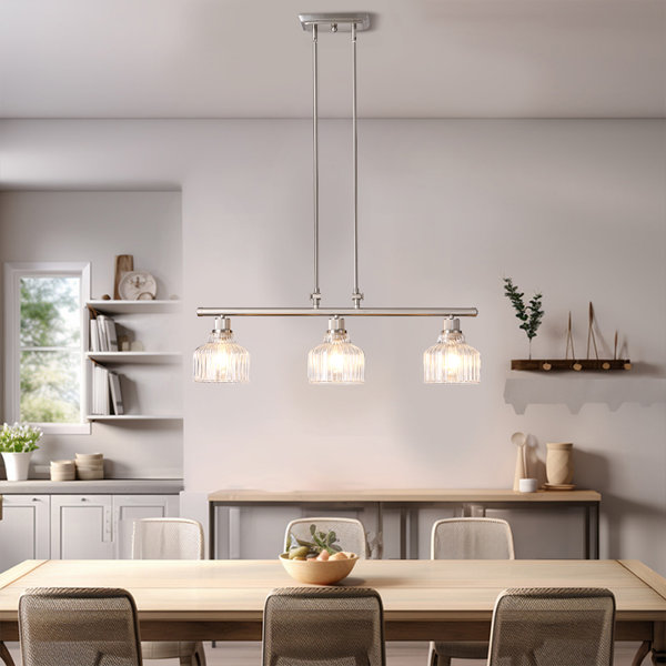 Mercer41 Tamis 3 Light Dimmable Glass Metal Made Modern Design